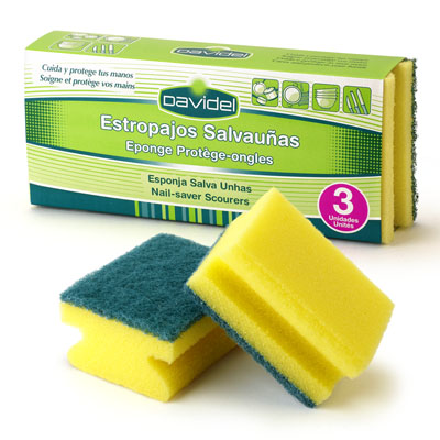 Ref. 920 - 3 Estropajos salvauñas